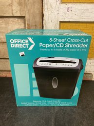 New Office Direct Paper Shredder F4