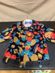 Canvasbacks Fruit Shirt Size Large (Z3)