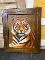 Framed Tiger Painting A1