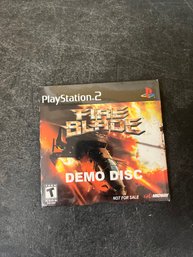 Sealed Play Station Fire Blade Demo Disc (L2)