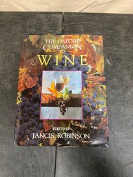 'oxford Companion To Wine' Book (Z6)