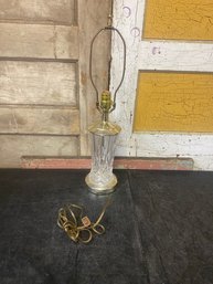 Glass Lamp Only No Shade B2