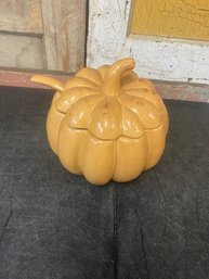 Pumpkin Bowl With Ladle B2