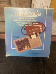 Lumiscope Blood Pressure Monitor In Box B2