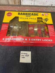 Barricade Deadbolts Set B3