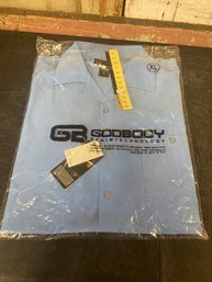 New XL Blue God Body Shirt B3