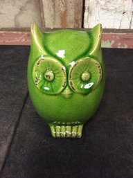 Green Owl Statue (Z2)