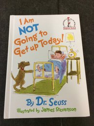 Dr. Seus 'i Am Not Going To Get Up Today' Book (Z2)