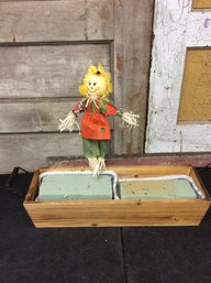 Scarecrow Garden Decoration Box (Z6)