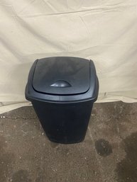 Black Garbage Can (Barn)
