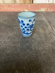 Small Blue Decorative Glass L3