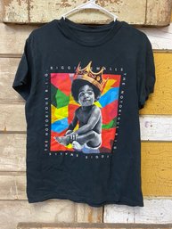 L Biggie Smalls Black T-shirt GH1