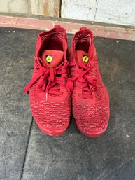 Red Nike Jordan Shoes Size 8 (Z10)