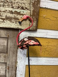 Flamingo Garden Stake (Z10)