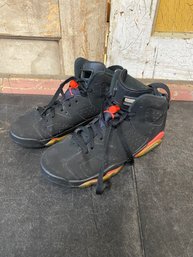 6.5Y Black & Red Jordans K2