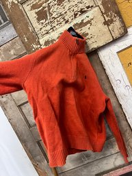 Orange Polo By Ralph Lauren Sweater Size XL (Z10)