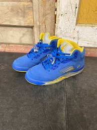 5.5Y Blue & Yellow Air Jordans 23 K2