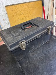 Black Tool Box With Miscellaneous Tools (A1)