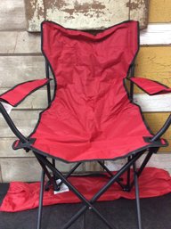 Red Folding Chair #1 (Z10)
