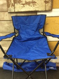 Blue Folding Chair #3 (Z10)