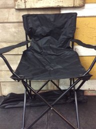 Black Folding Chair #6 (Z10)