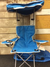 Kids Blue Quick Kit Folding Chair #7 (Z10)