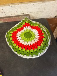 Christmas Knitted Place Mats (Z2)