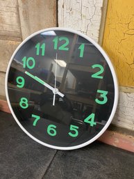 Glow In The Dark Clock In Box J4