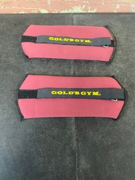 2 Pcs Golds Gym Wrist/ Ankle Weights J4