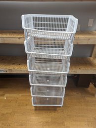 White Storage Rack (h4 Side)