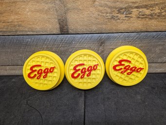 Vtg Eggo Waffle Containers J3