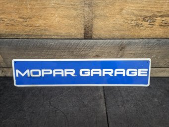 New Mopar Garage Sign D1