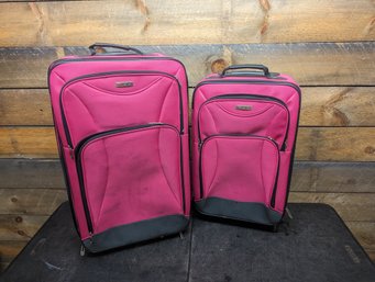 Pink Luggage Set L4