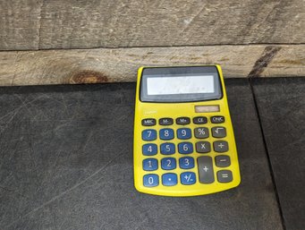 Yellow Calculator J3