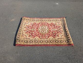 Red Area Rug J5