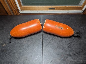 Vtg Orange Buoys G2