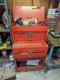 Stack On Tool Box W/ Contents