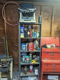 Shelf And Contents Take What You Want Leave What You Don't (toolbox Not Included)