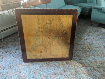 Vtg Folding Table Map Top