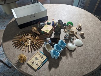 Vtg Knick Knack Lot Junk Drawer