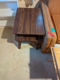 2 Vtg End Tables