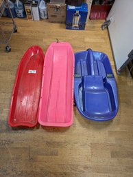 Lot Of 3 Sleds