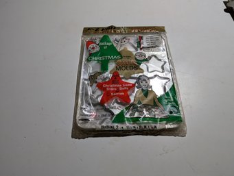 Vtg Christmas Cookie Molds