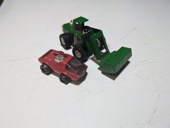 2 Vtg Metal Toys