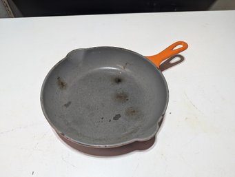 Vtg Orange Le Creuset Pan