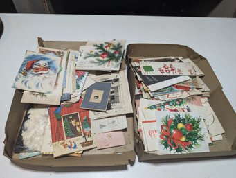 Huge Lot Vtg Holiday Christmas Ect. Greeting Cards!