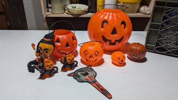 Large Vintage Halloween Lot