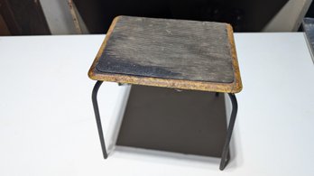 Vtg Metal Stool