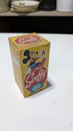 Vtg Scuffy Mickey Mouse Advertising Box/bottle