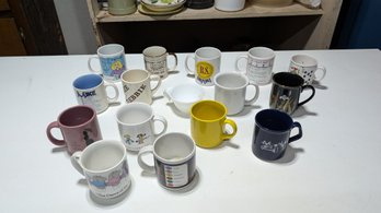 Large Vtg Mug Lot